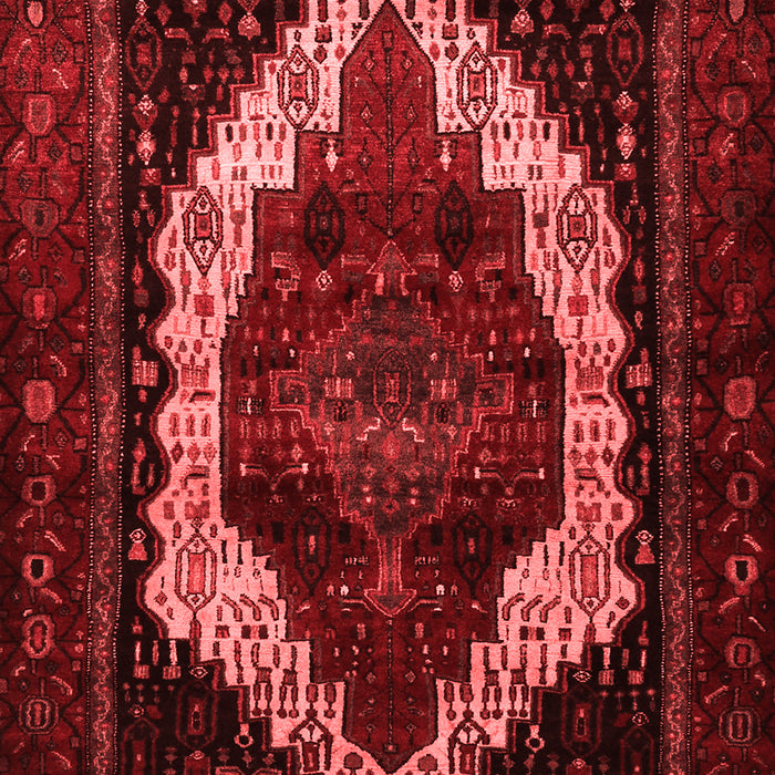 Machine Washable Persian Red Traditional Rug, wshtr1939red