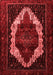 Persian Red Traditional Area Rugs