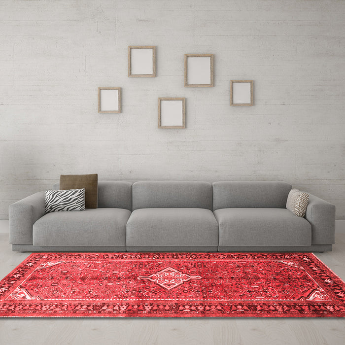 Traditional Red Washable Rugs