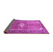 Sideview of Persian Purple Traditional Rug, tr193pur