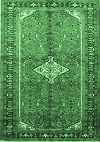 Persian Emerald Green Traditional Rug, tr193emgrn