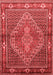 Persian Red Traditional Area Rugs