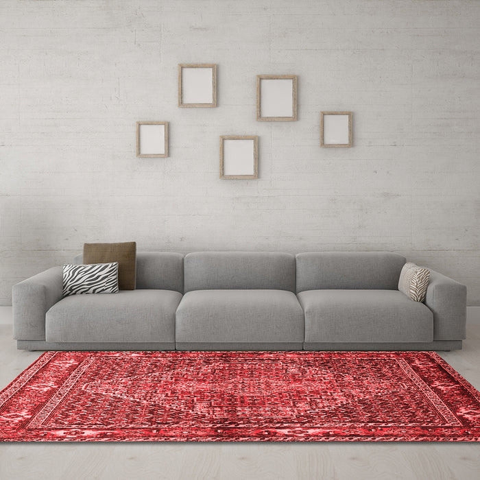 Traditional Red Washable Rugs