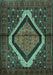 Persian Turquoise Traditional Rug, tr1941turq