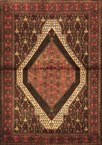 Persian Brown Traditional Rug, tr1941brn