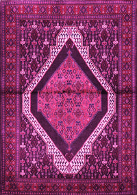 Persian Pink Traditional Rug, tr1941pnk