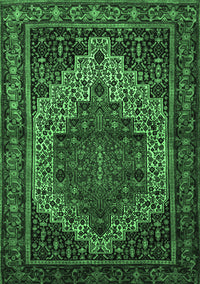 Persian Emerald Green Traditional Rug, tr1942emgrn