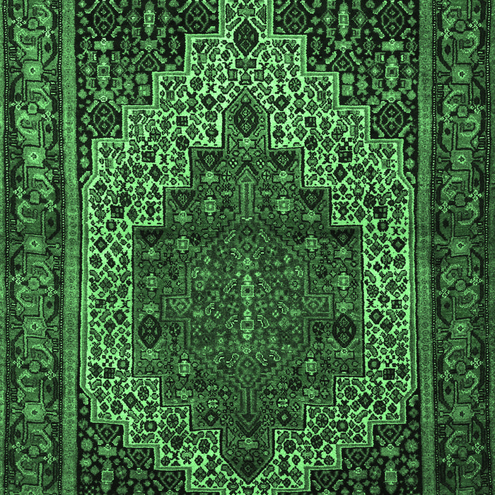 Persian Emerald Green Traditional Rug, tr1942emgrn