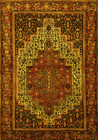 Persian Yellow Traditional Rug, tr1942yw