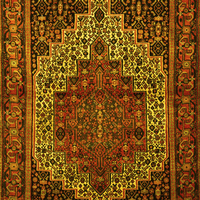 Persian Yellow Traditional Rug, tr1942yw