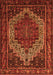 Persian Orange Traditional Rug, tr1942org