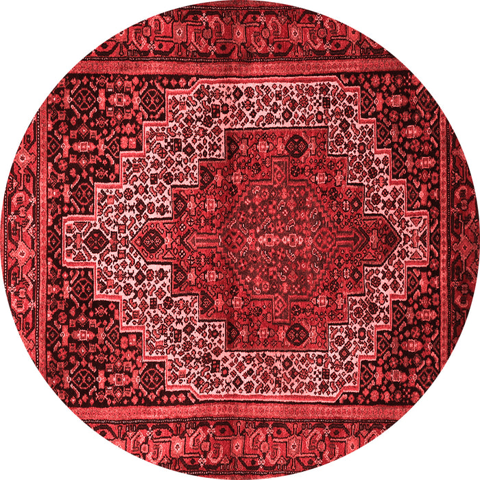 Machine Washable Persian Red Traditional Rug, wshtr1942red