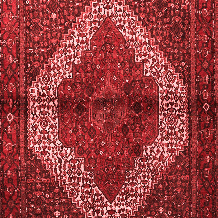 Machine Washable Persian Red Traditional Rug, wshtr1943red