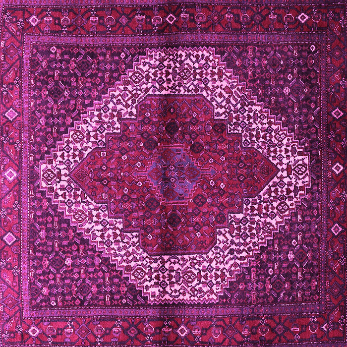 Square Persian Pink Traditional Rug, tr1943pnk