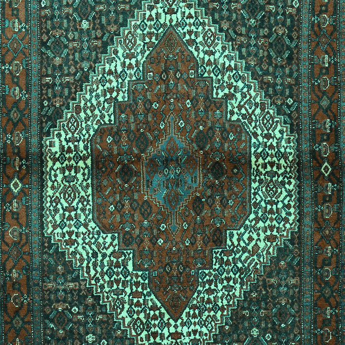Persian Turquoise Traditional Rug, tr1943turq