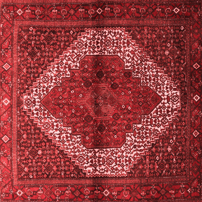 Machine Washable Persian Red Traditional Rug, wshtr1943red