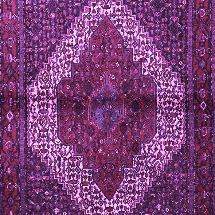 Machine Washable Persian Purple Traditional Area Rugs, wshtr1943pur