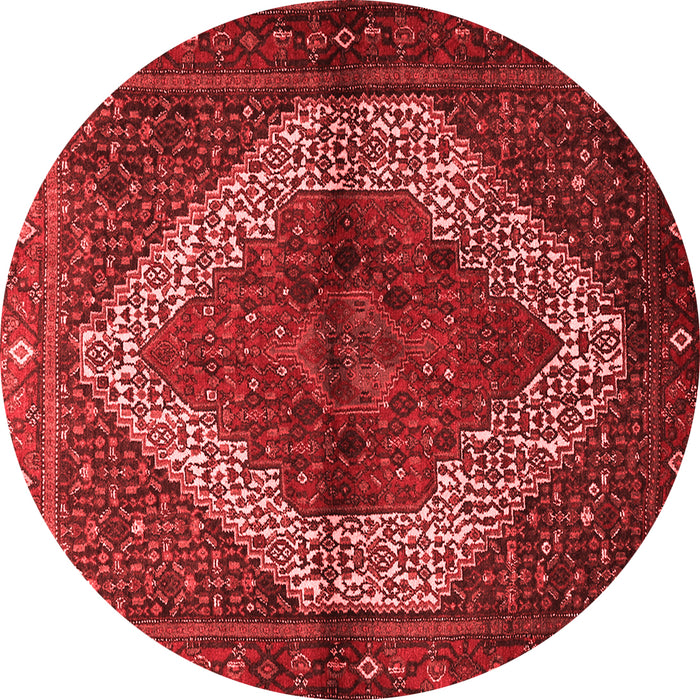 Machine Washable Persian Red Traditional Rug, wshtr1943red