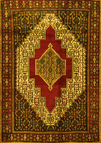 Persian Yellow Traditional Rug, tr1944yw