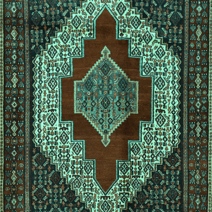 Persian Turquoise Traditional Rug, tr1944turq