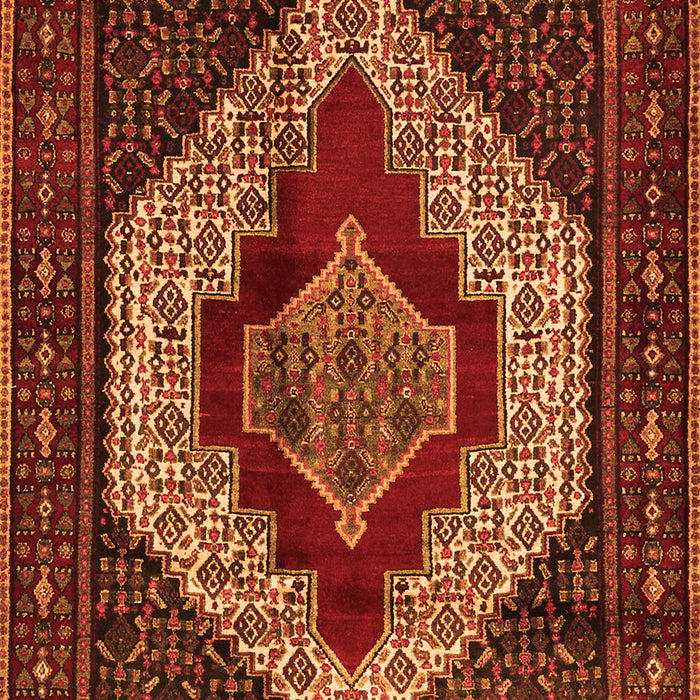 Persian Orange Traditional Rug, tr1944org