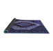 Sideview of Persian Blue Traditional Rug, tr1944blu