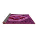 Sideview of Persian Pink Traditional Rug, tr1944pnk