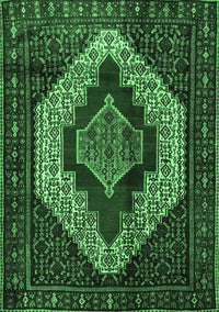 Persian Emerald Green Traditional Rug, tr1944emgrn