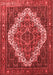 Persian Red Traditional Area Rugs