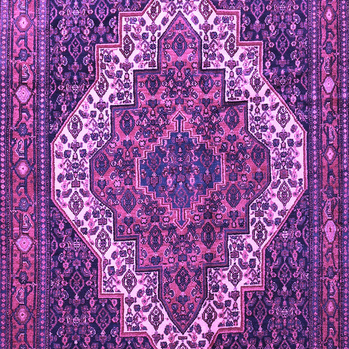 Machine Washable Persian Purple Traditional Area Rugs, wshtr1945pur