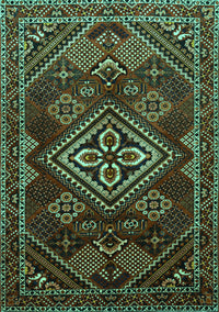 Persian Turquoise Traditional Rug, tr1946turq
