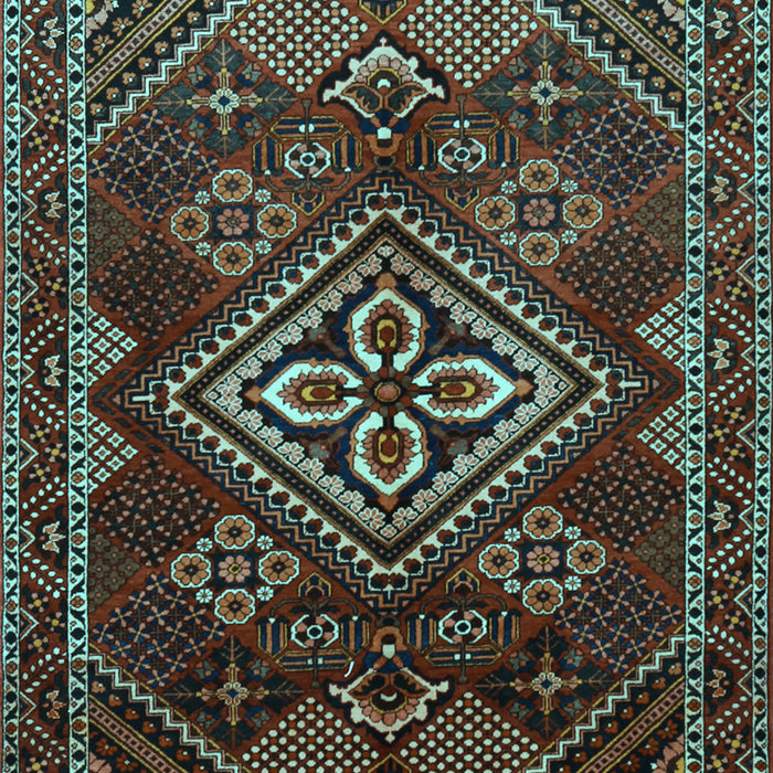 Persian Light Blue Traditional Rug, tr1946lblu
