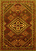 Machine Washable Persian Yellow Traditional Rug, wshtr1946yw