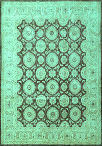 Persian Turquoise Traditional Rug, tr1947turq