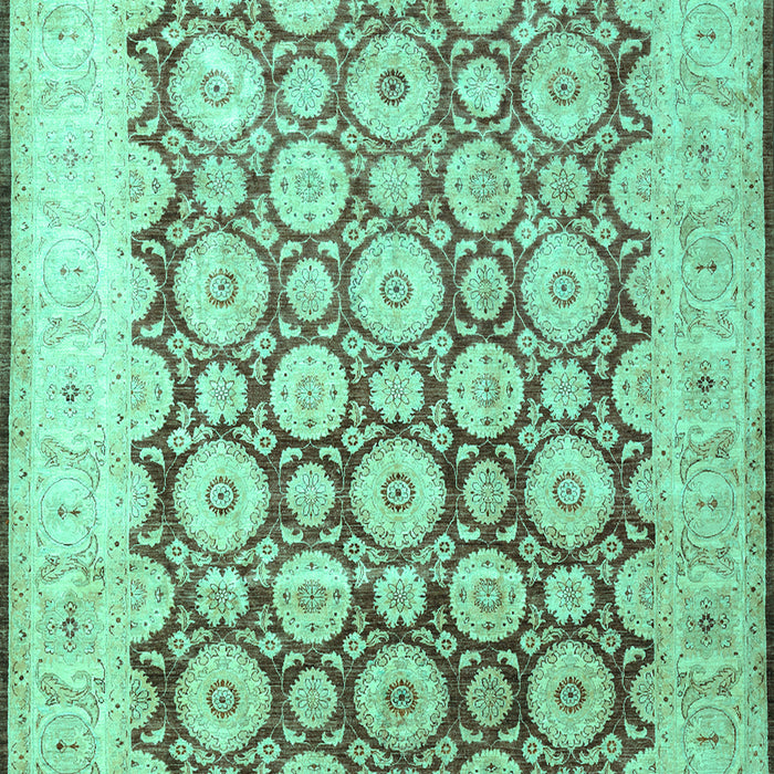 Persian Turquoise Traditional Rug, tr1947turq