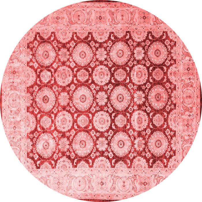 Machine Washable Persian Red Traditional Rug, wshtr1947red