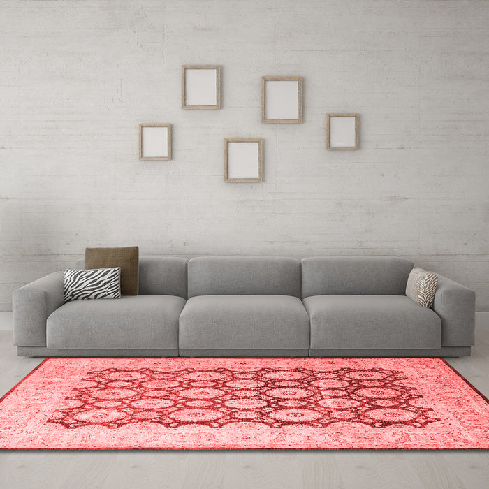 Traditional Red Washable Rugs