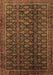 Persian Brown Traditional Rug, tr1948brn