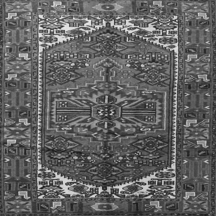 Serging Thickness of Persian Gray Traditional Rug, tr1949gry