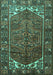 Persian Turquoise Traditional Rug, tr1949turq