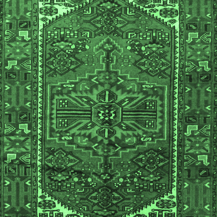 Persian Emerald Green Traditional Rug, tr1949emgrn