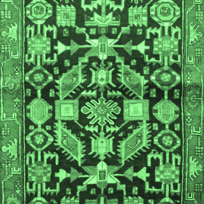 Persian Emerald Green Traditional Rug, tr194emgrn