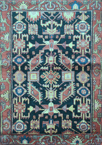 Persian Light Blue Traditional Rug, tr194lblu