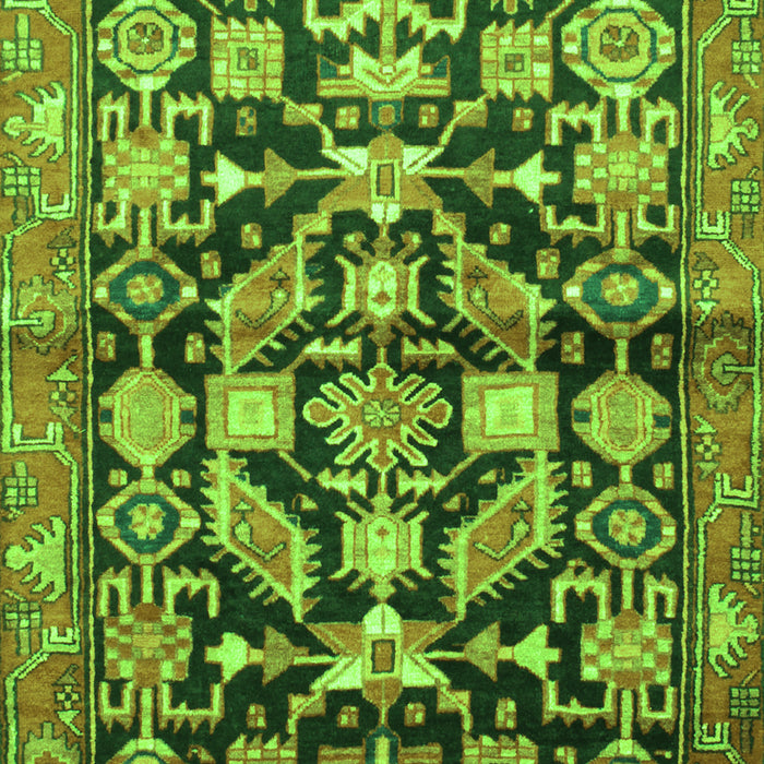 Persian Green Traditional Rug, tr194grn