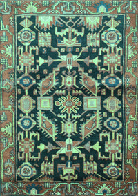 Persian Turquoise Traditional Rug, tr194turq