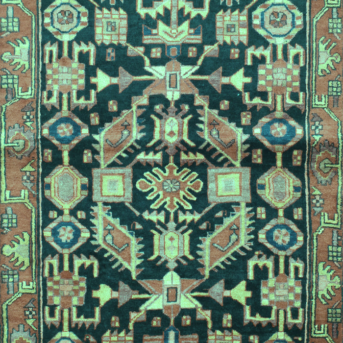 Persian Turquoise Traditional Rug, tr194turq