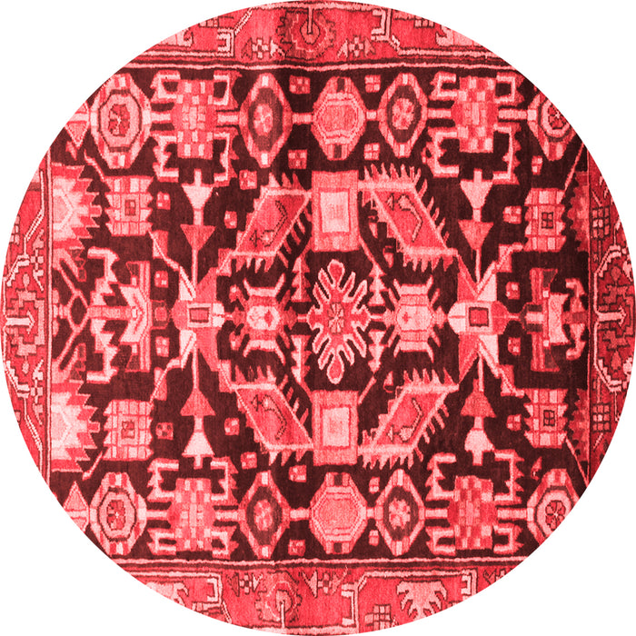 Machine Washable Persian Red Traditional Rug, wshtr194red