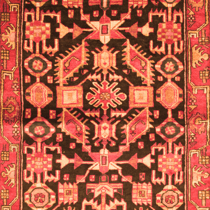 Persian Orange Traditional Rug, tr194org
