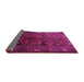 Sideview of Persian Pink Traditional Rug, tr1950pnk