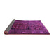 Sideview of Persian Purple Traditional Rug, tr1950pur